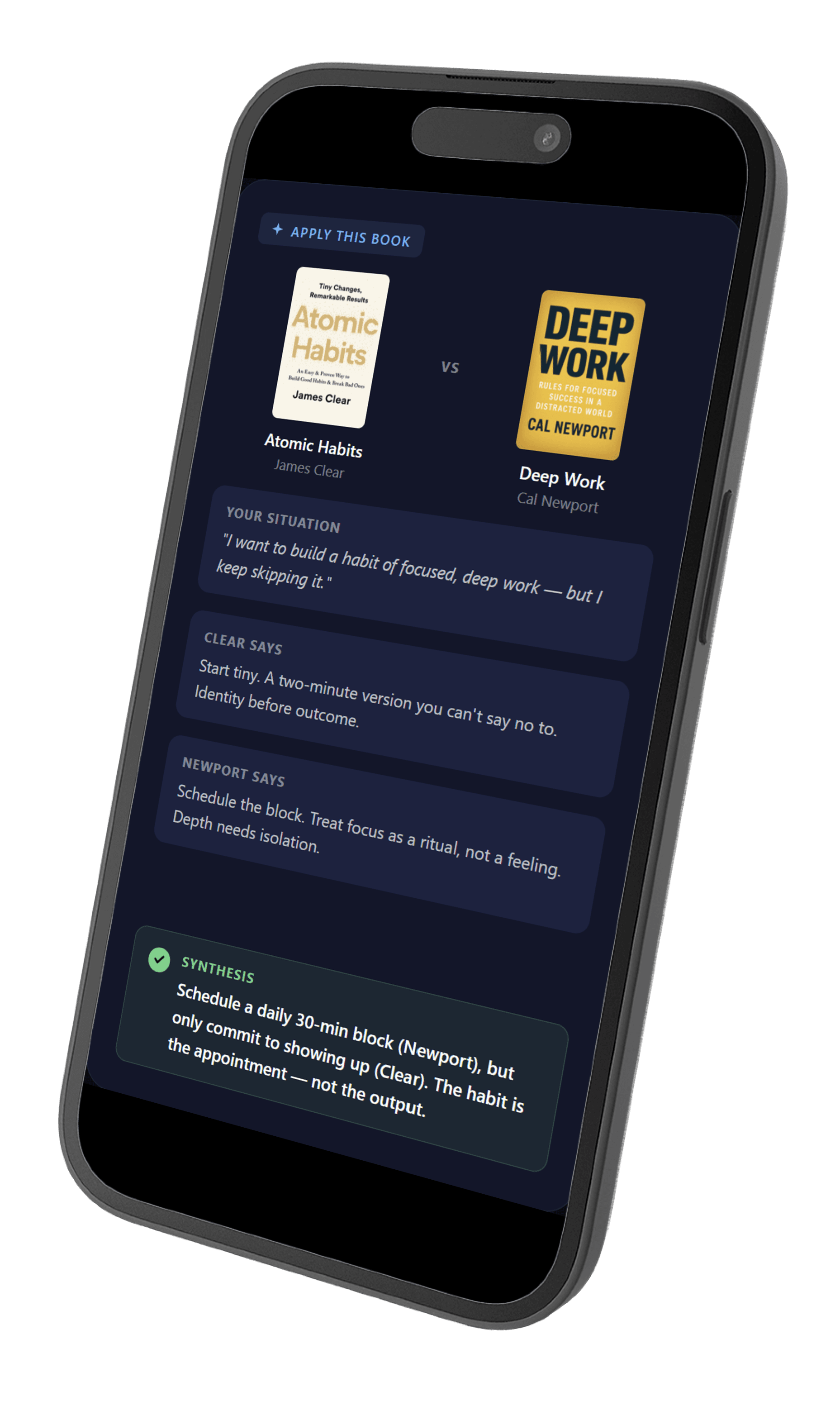 Insta.Page book summary experience
