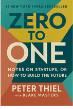 Zero to One by Peter Thiel Book Cover