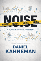 Noise by Daniel Kahneman Book Cover