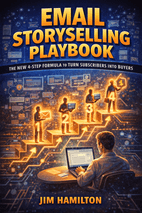 Email Storyselling Playbook by Jim Hamilton Book Cover