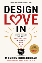 Design Love In by Marcus Buckingham Book Cover
