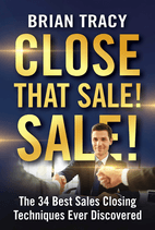 Close That Sale! by Brian Tracy Book Cover