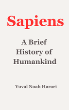 Sapiens by Yuval Noah Harari Book Cover