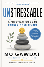 Unstressable by Mo Gawdat Book Cover