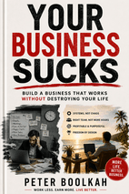 Your Business Sucks by Peter Boolkah Book Cover